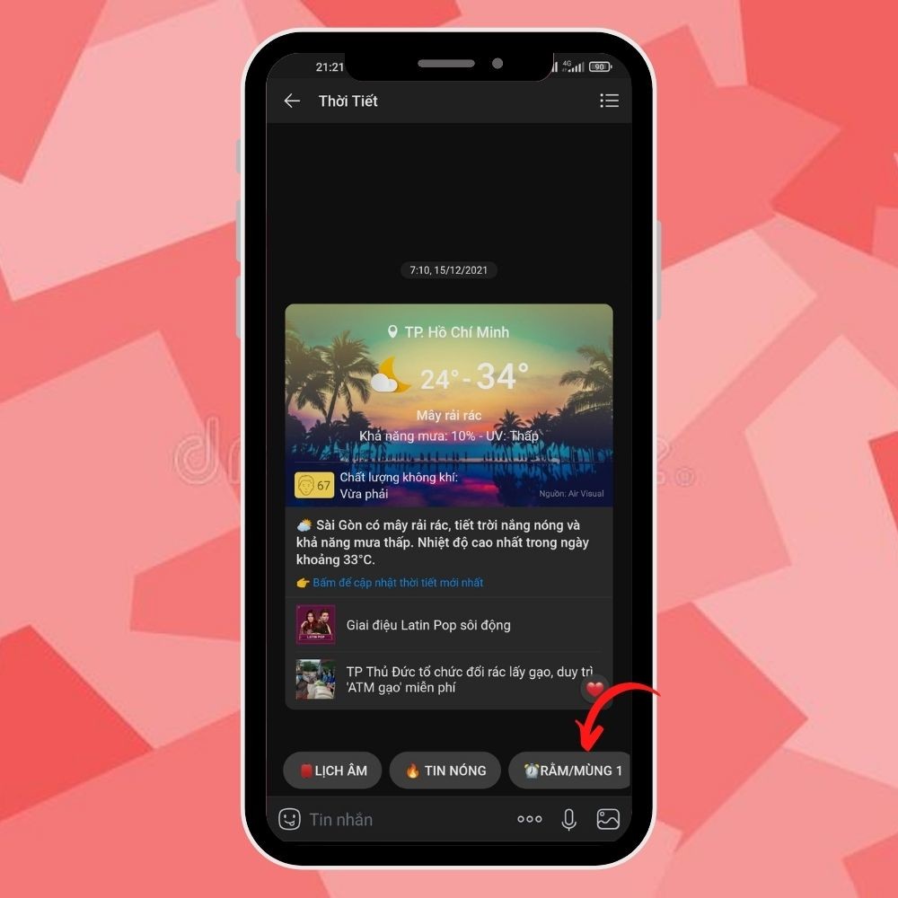 Cách Đặt Lịch Thông Báo Ngày Rằm, Mùng Một Qua App Zalo Cách Đặt Lịch Thông Báo Ngày Rằm, Mùng Một Qua App Zalo