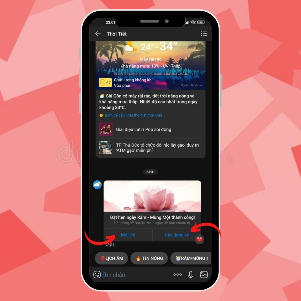 Cách Đặt Lịch Thông Báo Ngày Rằm, Mùng Một Qua App Zalo Cách Đặt Lịch Thông Báo Ngày Rằm, Mùng Một Qua App Zalo