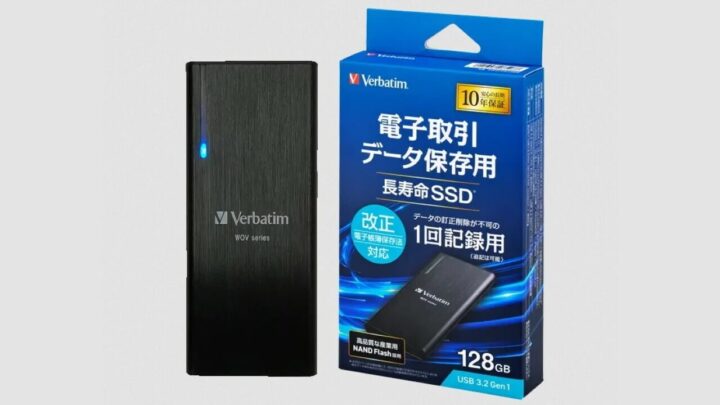 Verbatim SWOVA128G - "CD-R" style SSD - 128 GB Capacity