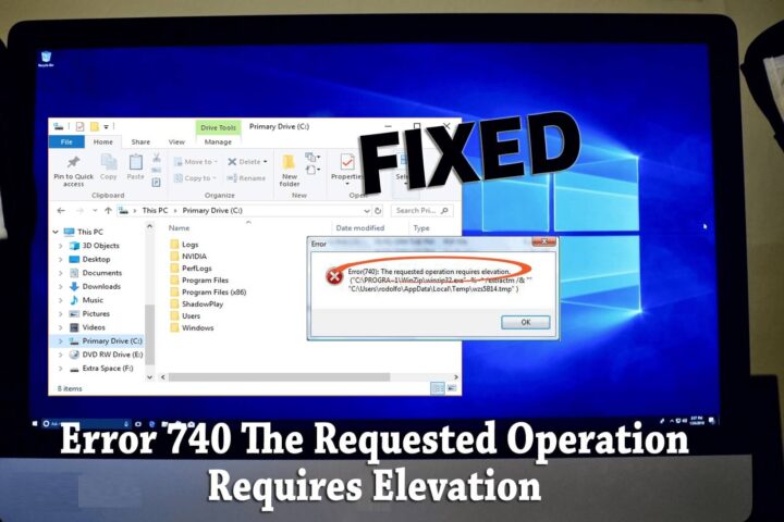 Cách khắc phục lỗi 740 “Requested Operation Requires Elevation” trên Windows 10/11