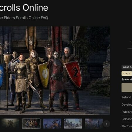 The Elder Scrolls Online Tri Gia 450K Dang Mien Phi Tren Epic The Elder Scrolls Online Trị Giá 450K Đang Miễn Phí Trên Epic