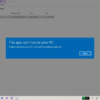 Cách Khắc Phục Lỗi This App Can’t Run On Your Pc” Trên Windows 10
