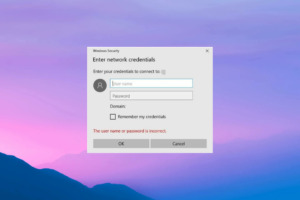 Cách Khắc Phục Thông Báo Enter Network Credentials Liên Tục Trên Windows