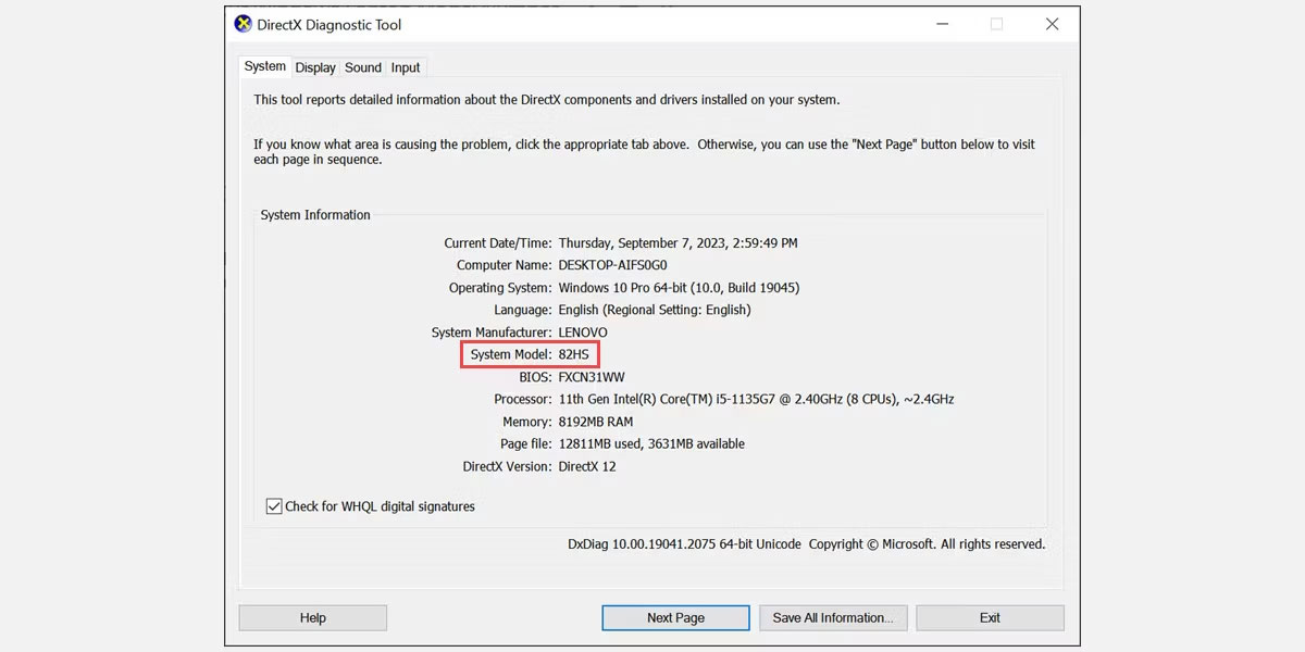 Cach Tim Model Laptop Windows Features 09 Cách Tìm Model Laptop Windows Features 09