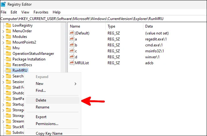 3 Cach Xoa Cac File Va Thu Muc Gan Day Trong Windows Features 05 3 Cách Xóa Các File Và Thư Mục Gần Đây Trong Windows Features 05