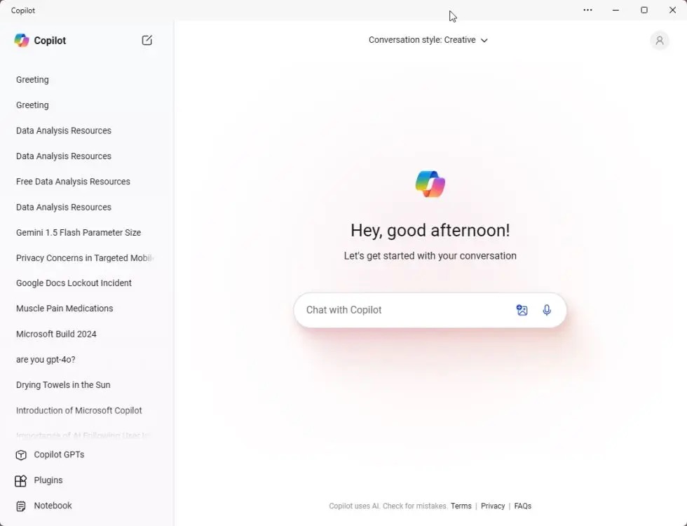 Huong Dan Su Dung Copilot Moi Tren Windows 11 Features 08 Ứng Dụng Copilot Mới Chạy Trên Windows 11