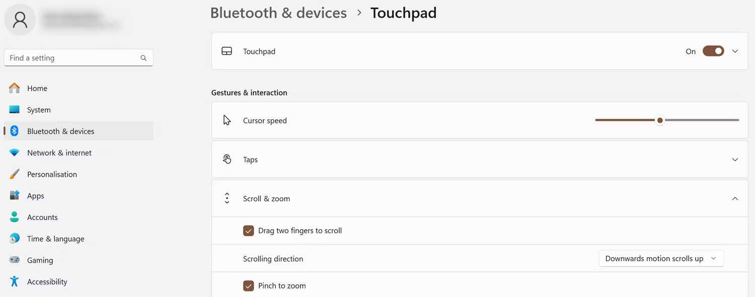 Huong Dan Sua Loi Cuon Touchpad 2 Ngon Khong Hoat Dong Tren Windows Features 03 Hướng Dẫn Sửa Lỗi Cuộn Touchpad 2 Ngón Không Hoạt Động Trên Windows