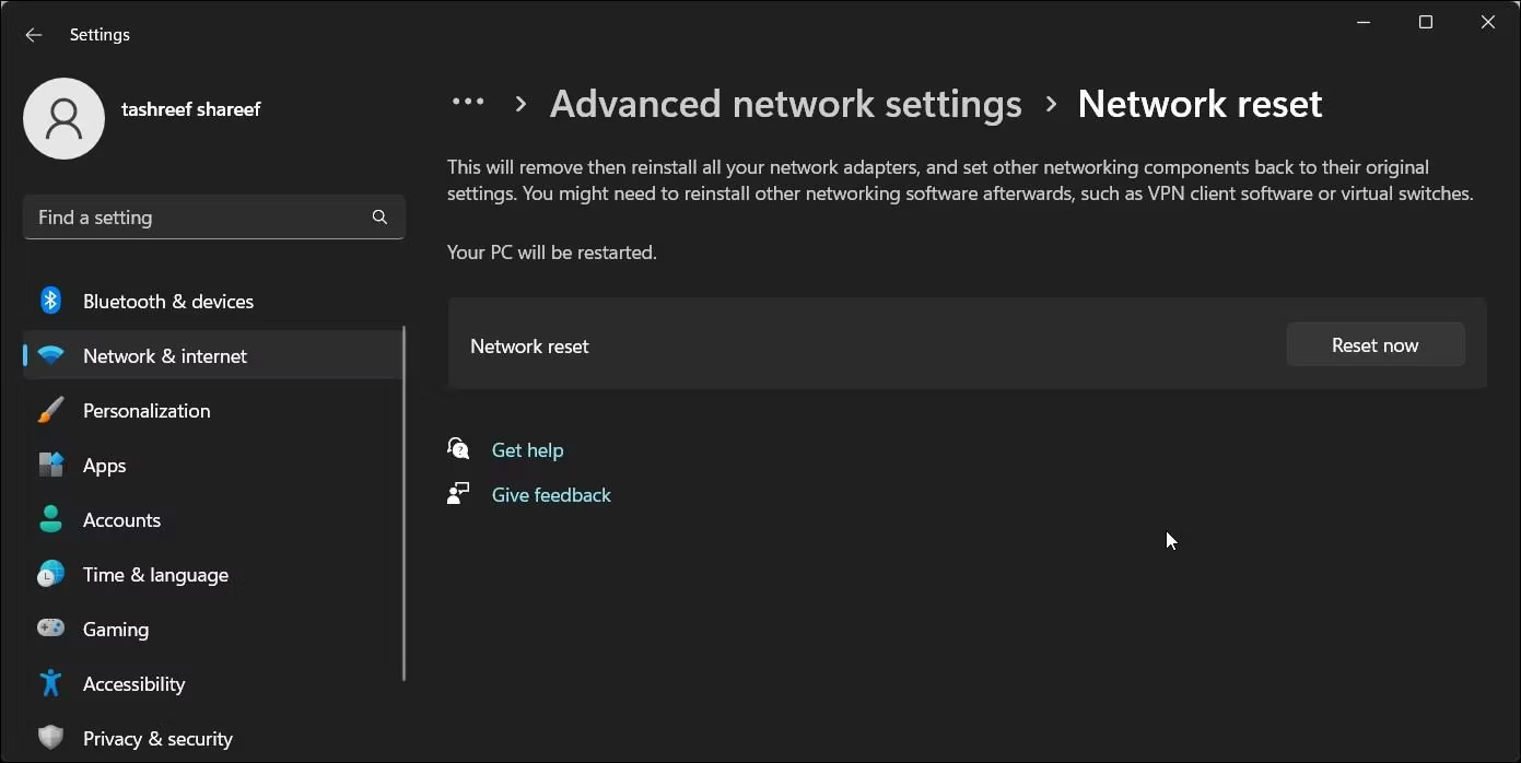 Sua Loi Da Ket Noi Voi Wifi Nhung Khong Co Quyen Truy Cap Internet Features 10 Thiết Lập Lại Mạng Trên Windows 11