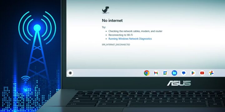 Fixing "No internet connection" error on Chromebook