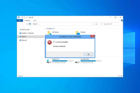 How to Fix the "Access Denied" Error When Opening Files and Folders on Windows