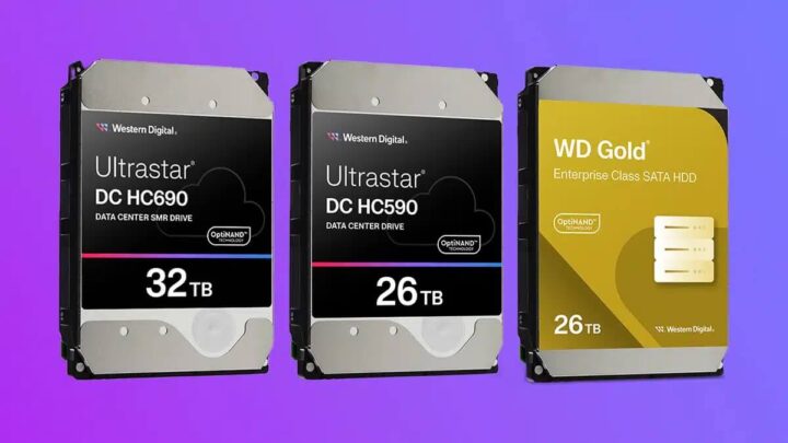 Western Digital launches high-capacity SMR 32TB and CMR 26TB hard drives