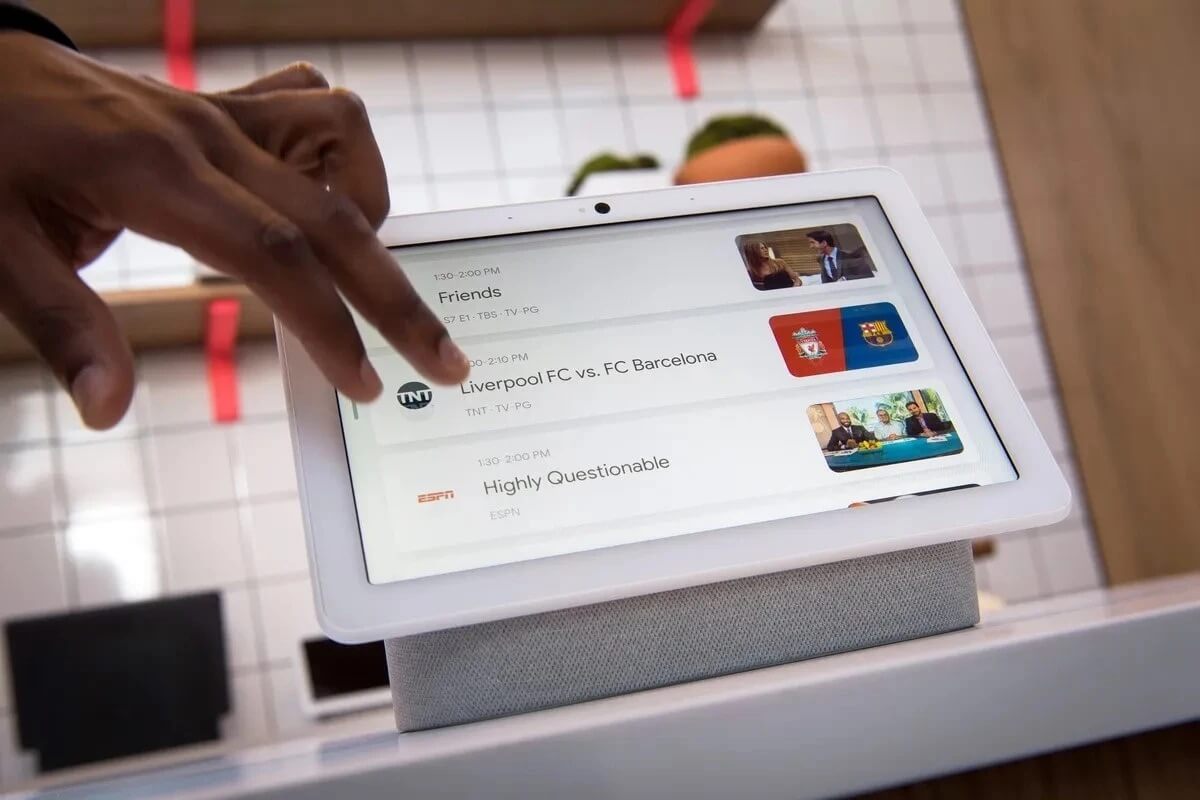 Apple Co The Ra Mat Man Hinh Thong Minh Tich Hop Ai 03 Màn Hình Thông Minh Google Nest Hub Max. Ảnh: Bloomberg