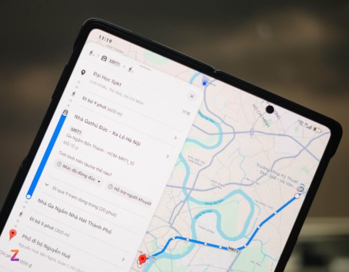 Google Maps can now be used to check Metro Line 1 routes.