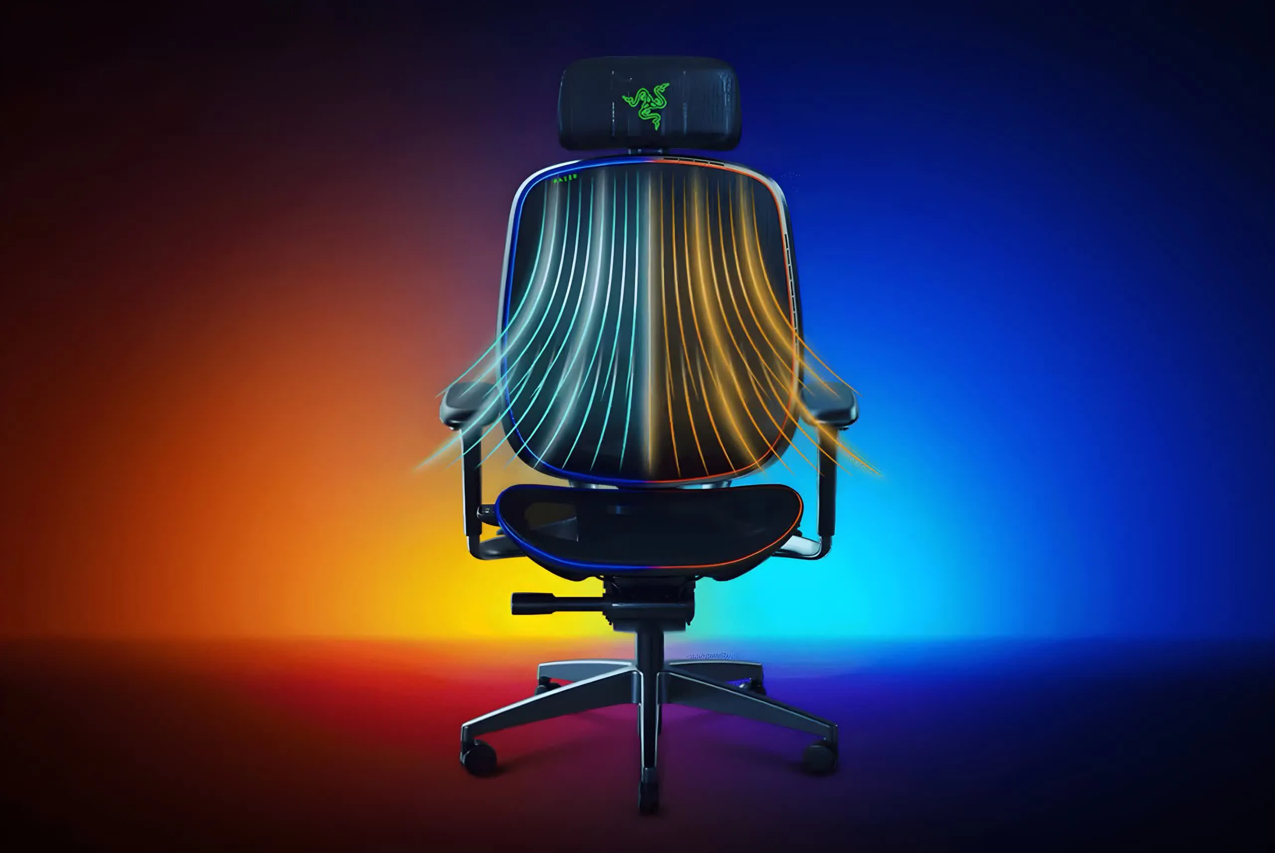 Chiec Ghe Gaming Dau Tien The Gioi Cua Razer Co Che Do Suoi Am Lam Mat Chiếc Ghế Gaming Đầu Tiên Thế Giới Của Razer Có Chế Độ Sưởi Ấm / Làm Mát