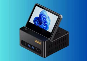Mini Pc G-Flip 370: Thiết Kế Nhỏ Gọn Với Màn Hình Gập Độc Đáo