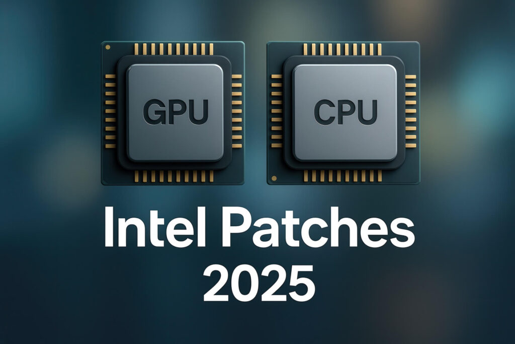 Intel Patches Khẩn Cấp Cho Cpu, Gpu Và Phần Mềm Gaming: Khắc Phục 74 Lỗ Hổng Bảo Mật