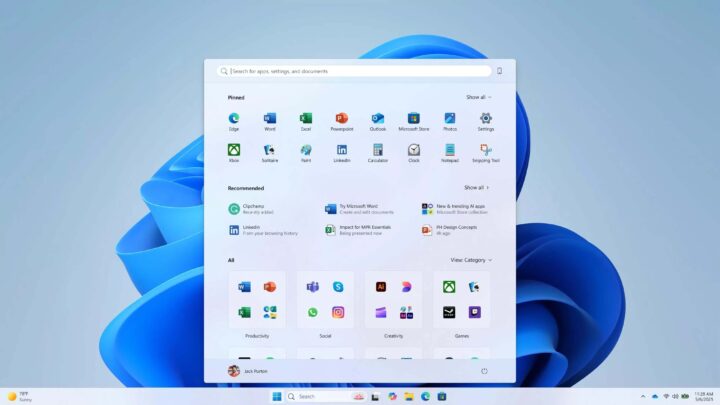 Microsoft reveals new Start Menu design for Windows 11 2025 - more user-friendly and efficient