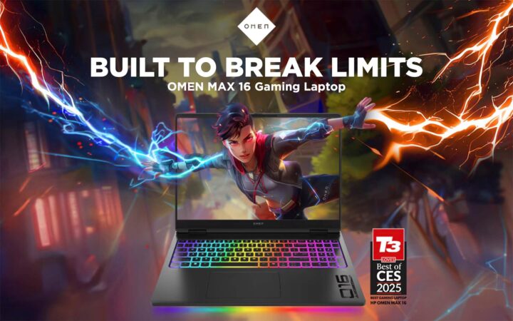 HP Omen Max 16 with 240Hz OLED screen and RTX 5080 - A high-performance gaming laptop choice for 2025