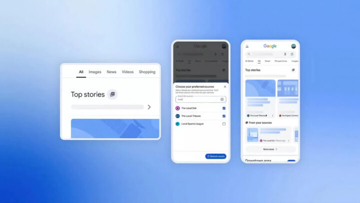 Google triển khai tính năng “Preferred Sources” – Ưu tiên hiển thị kết quả từ trang web bạn tin tưởng