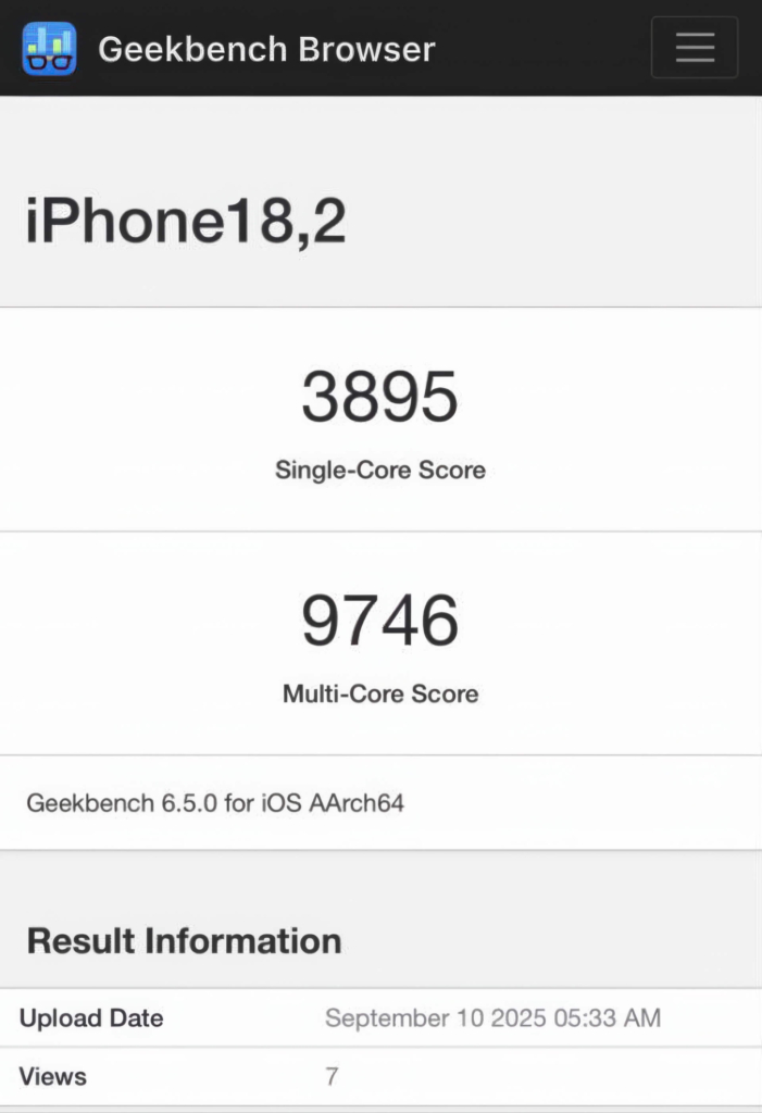 Apple A19 Pro Vượt Snapdragon 8 Elite Trong Bài Test Lõi Đơn