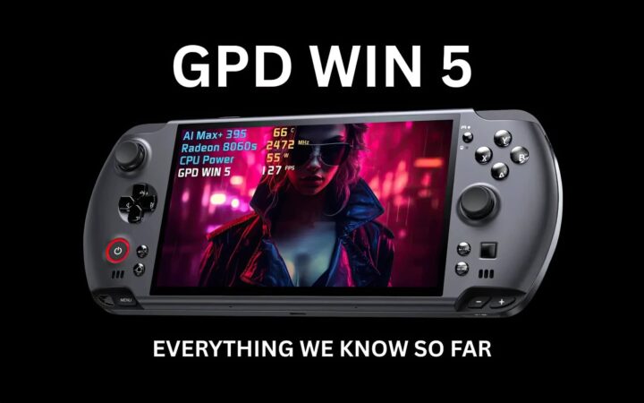 GPD Win 5 đạt hiệu năng ấn tượng sát nút PS5