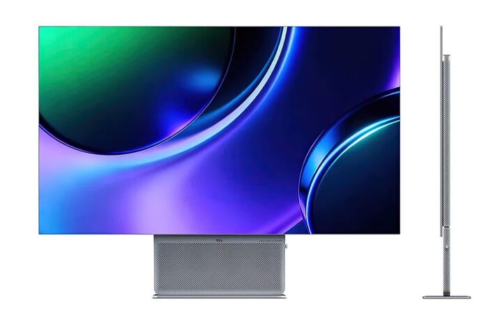 TCL ra mắt màn hình OLED 4K 240Hz mỏng như Studio Display