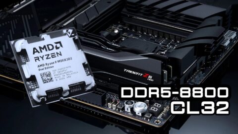 ASUS ROG X870E APEX đẩy DDR5-8800 CL32 cùng Ryzen 9 9950X3D2