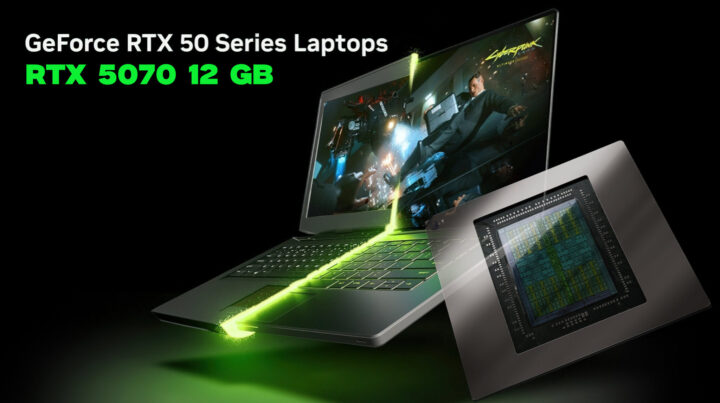 RTX 5070 12GB laptop lộ diện trên Lenovo Legion và LOQ