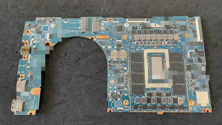 NVIDIA N1 laptop lộ bo mạch 128GB LPDDR5X, hé lộ bước tiến AI PC