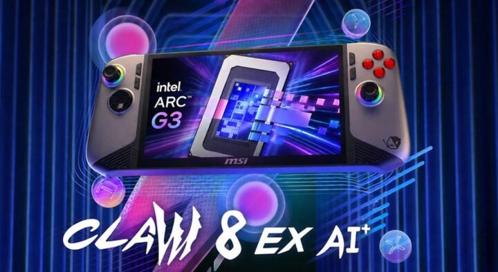 MSI Claw lộ giá gần 46 triệu đồng, máy chơi game cầm tay Intel Arc G3 vào phân khúc cao cấp