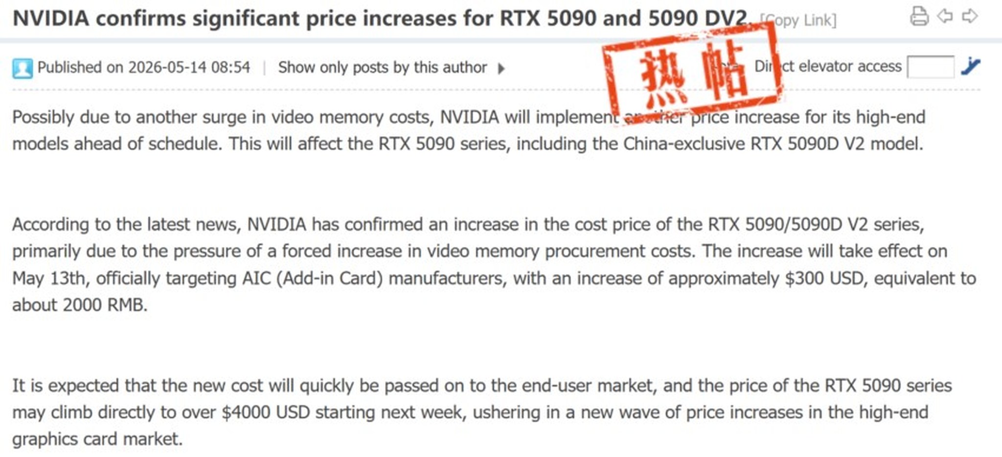 Vì Sao Chỉ Thiếu Vram Mà Rtx 5090 Lại Bị Đội Giá Mạnh Đến Vậy?