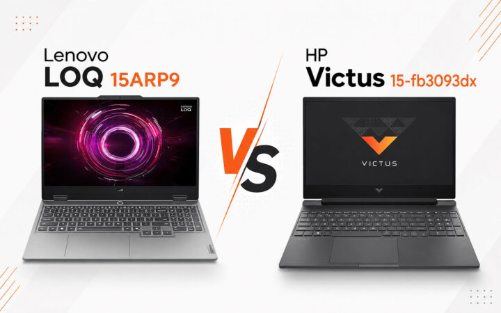 Lenovo LOQ 15ARP9 vs. HP Victus 15-fb3093dx - Which one should you choose?