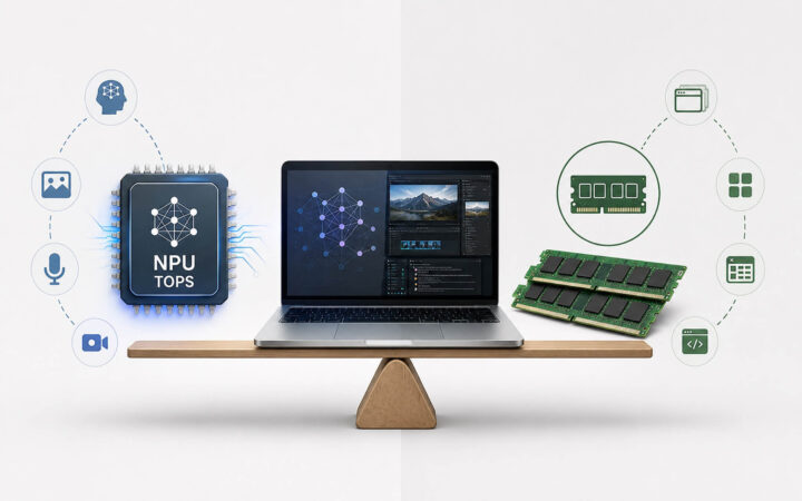 NPU TOPS 45 có thực sự đáng tiền, hay RAM 32GB mới là thứ nên ưu tiên 2026?