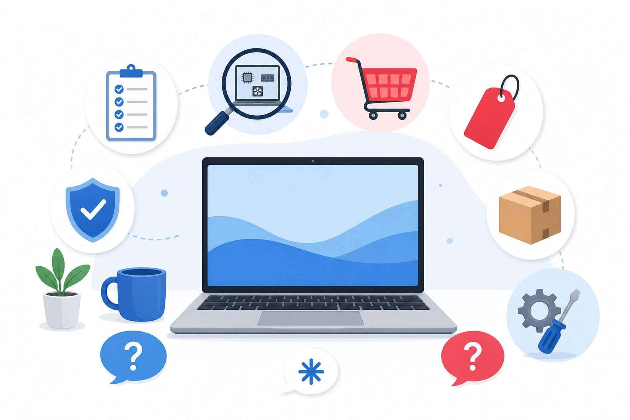 Màn Hình Cài Đặt Windows Lần Đầu Với Danh Sách Phần Mềm Cần Thiết Cho Laptop Mới