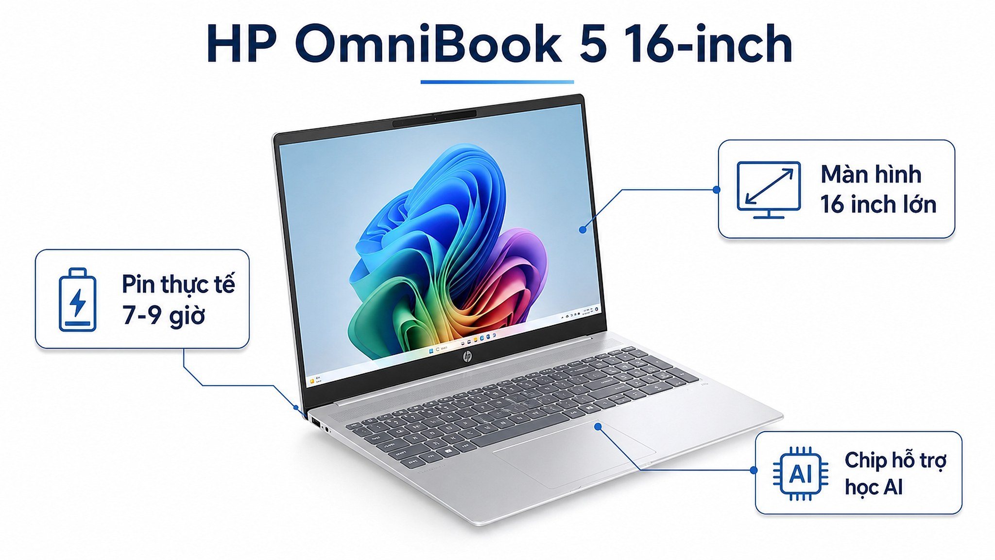 News Redo28481 4 1782623895 Hp Omnibook 5 Laptopai 16 Inch: The Choice For Students Wanting Long Battery Life, A Large Screen, And Readiness For Ai