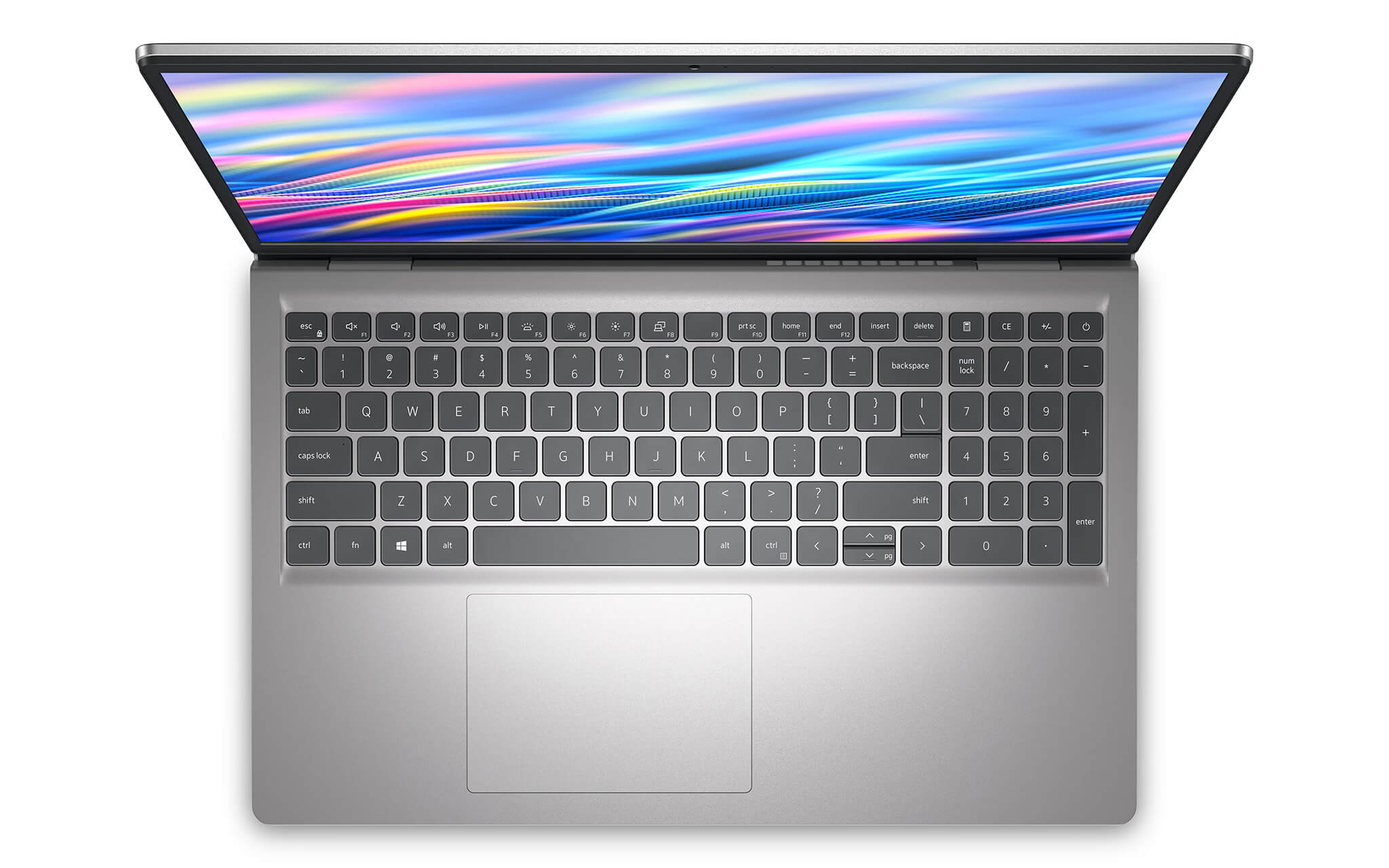 Dell 15 Dc15250 Aluminum 2025 Features 05 Bàn Phím &Amp; Touchpad Thoải Mái Cho Nhập Liệu Trên Dell 15 Dc15250 (2025)