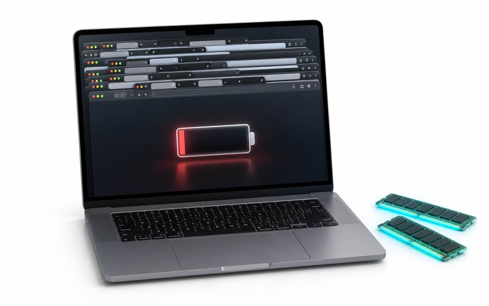 Laptop Mở Nhiều Tab Trình Duyệt Khiến Pin Tụt Nhanh Và Tốn Ram