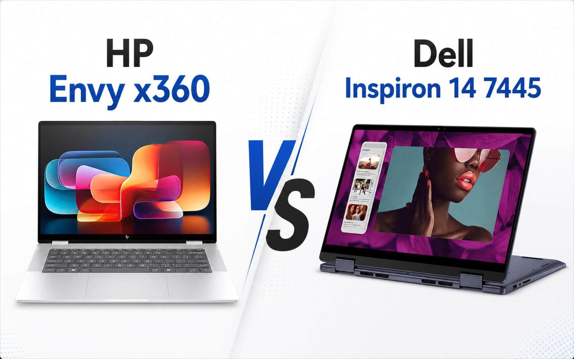 Hp Envy X360 Và Dell Inspiron 14 7445