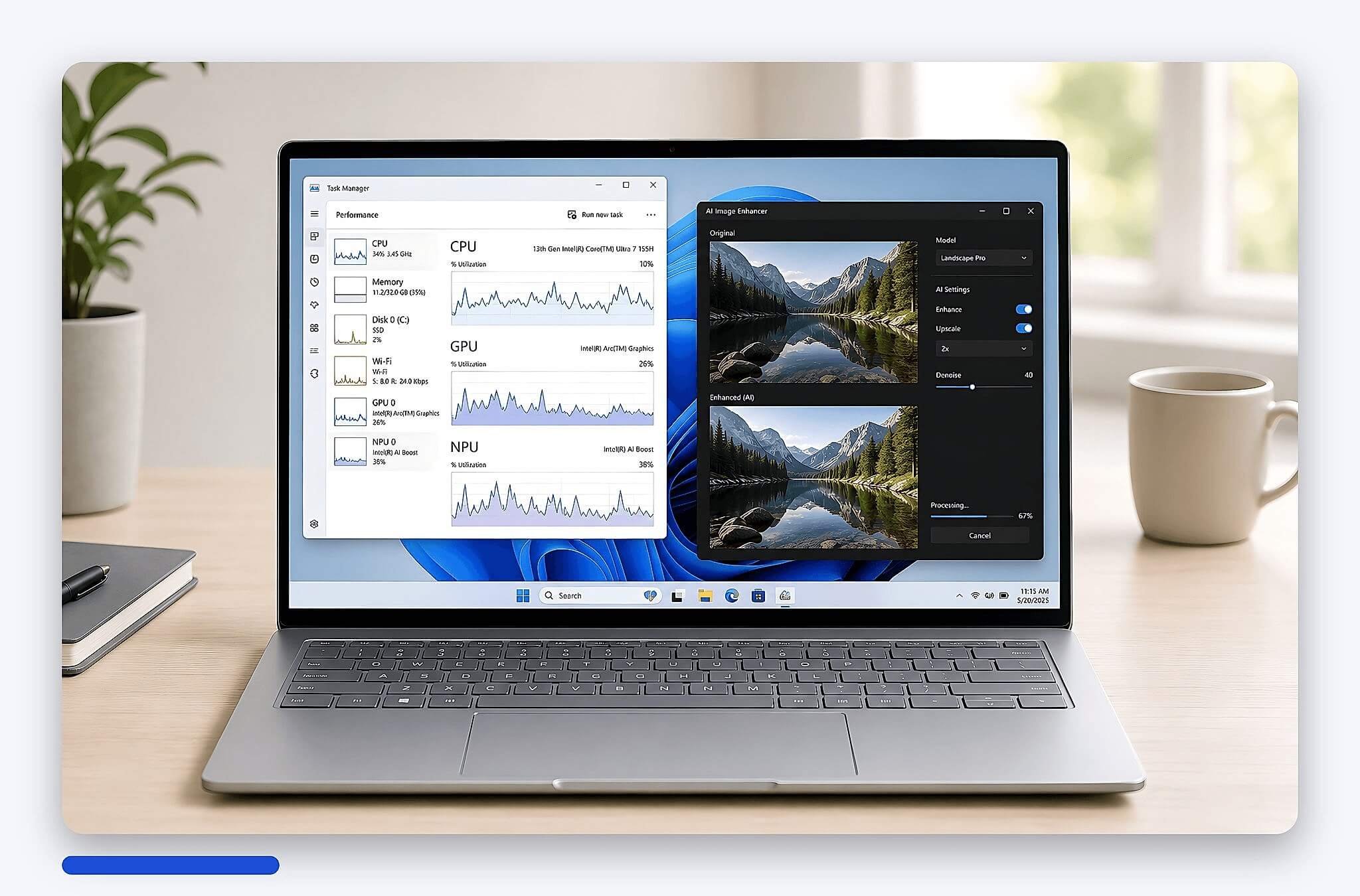 Minh Họa Vai Trò Xử Lý Ai Của Npu Cpu Và Gpu Minh Họa Vai Trò Xử Lý Ai Của Npu Cpu Và Gpu