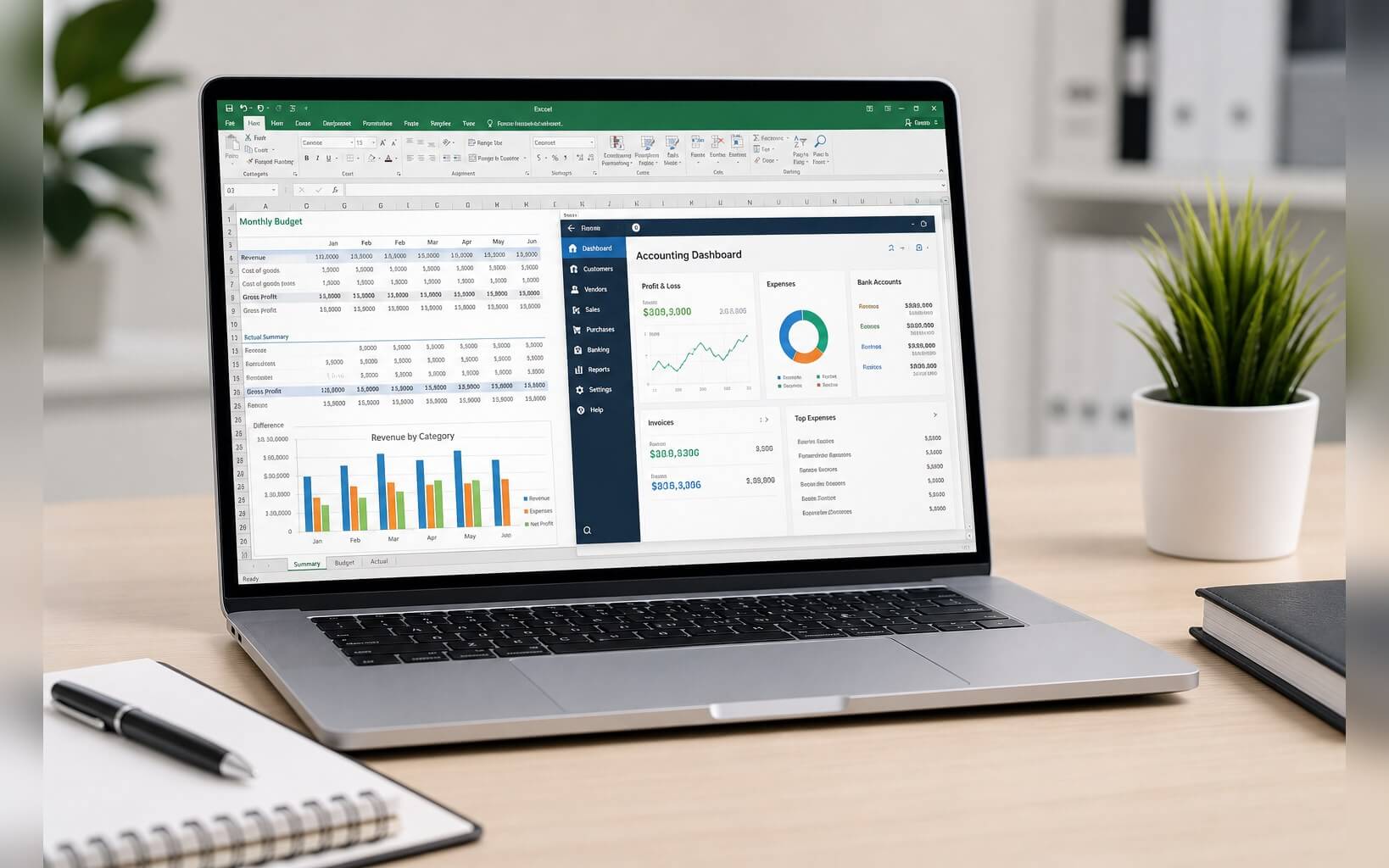 Laptop Kế Toán Chạy Excel Và Phần Mềm Kế Toán