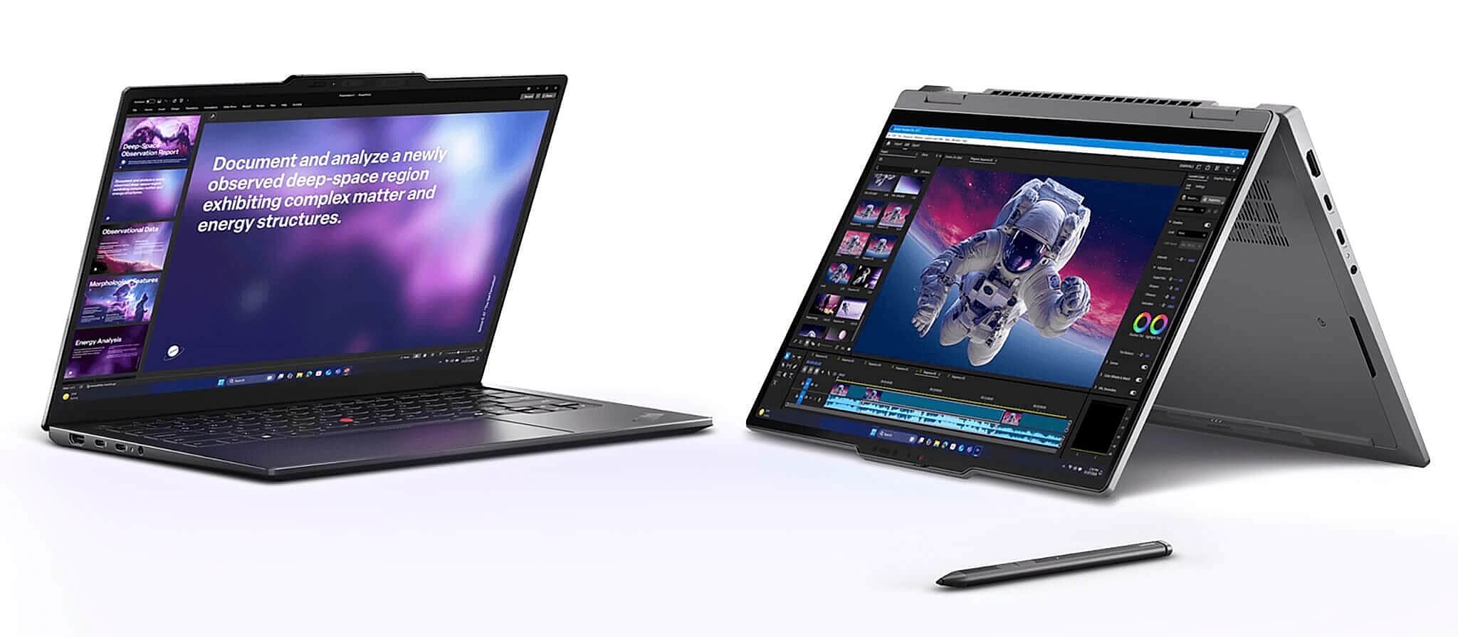 Thinkpad Dạng Clamshell Đặt Cạnh Máy Convertible Xoay Gập Ở Chế Độ Tent