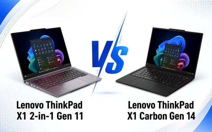 ThinkPad X1 2-in-1 Gen 11 và X1 Carbon Gen 14: Bạn chọn cảm ứng hay ưu tiên trọng lượng?