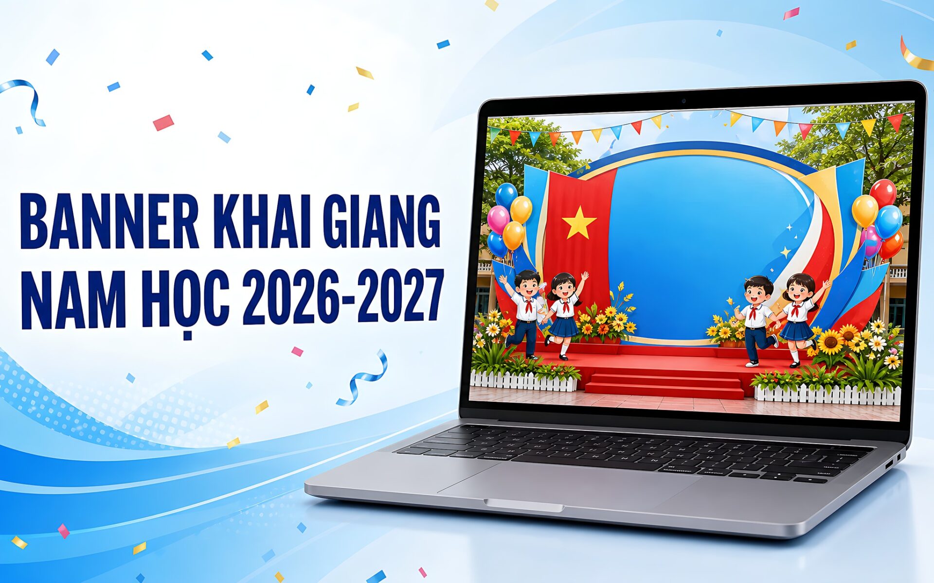 Prompt Ai Thiết Kế Banner Khai Giảng Năm Học Mới Cho Từng Cấp Học