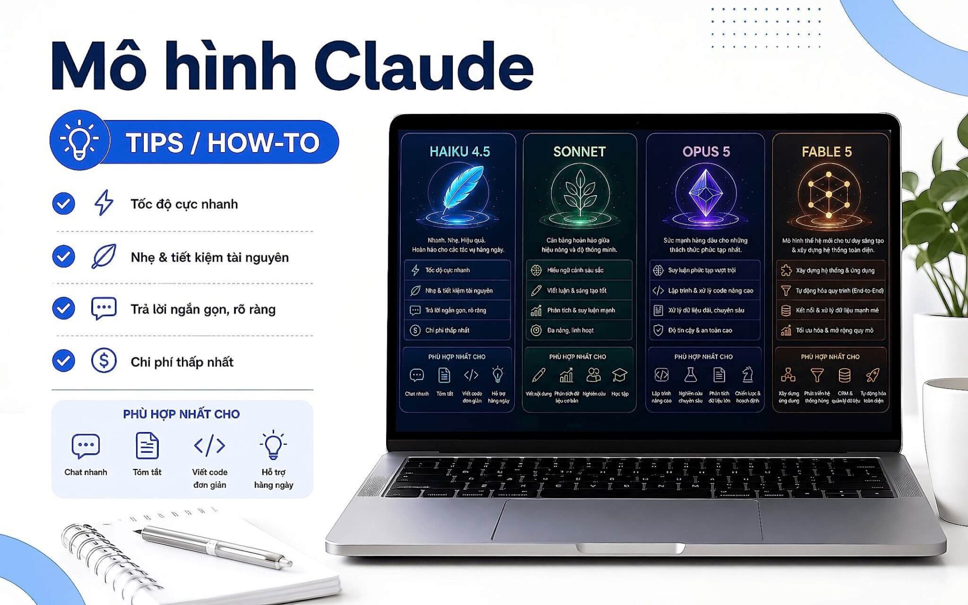 Cach Chon Mo Hinh Claude Phu Hop Cho Tung Cong Vie Featured Cách Chọn Mô Hình Claude Phù Hợp Cho Từng Công Việc Và Ngân Sách