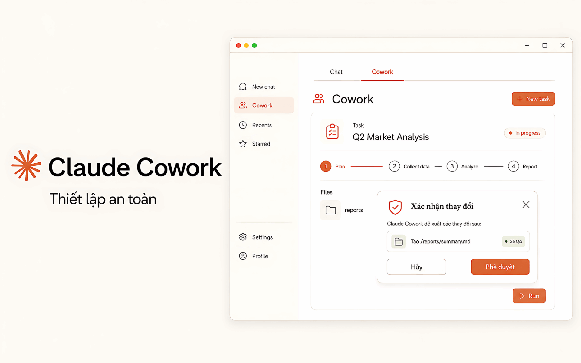 Claude Cowork: Quy Trình Thiết Lập Và Thao Tác File An Toàn