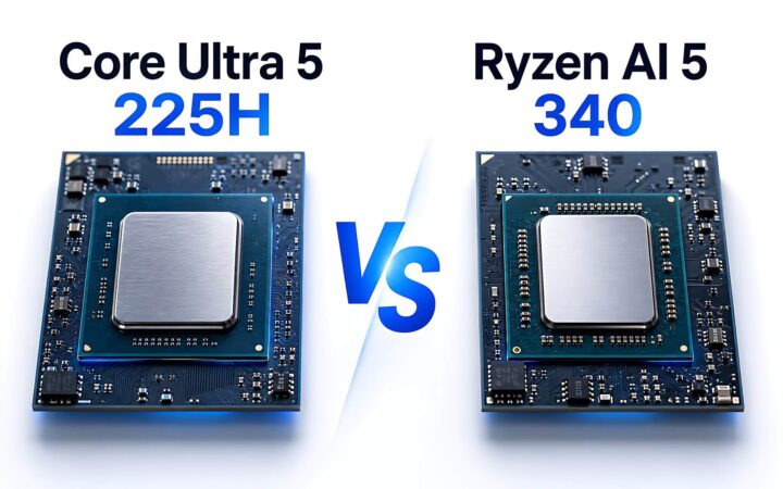 Core Ultra 5 225H vs Ryzen AI 5 340: Which chip is better for multitasking?