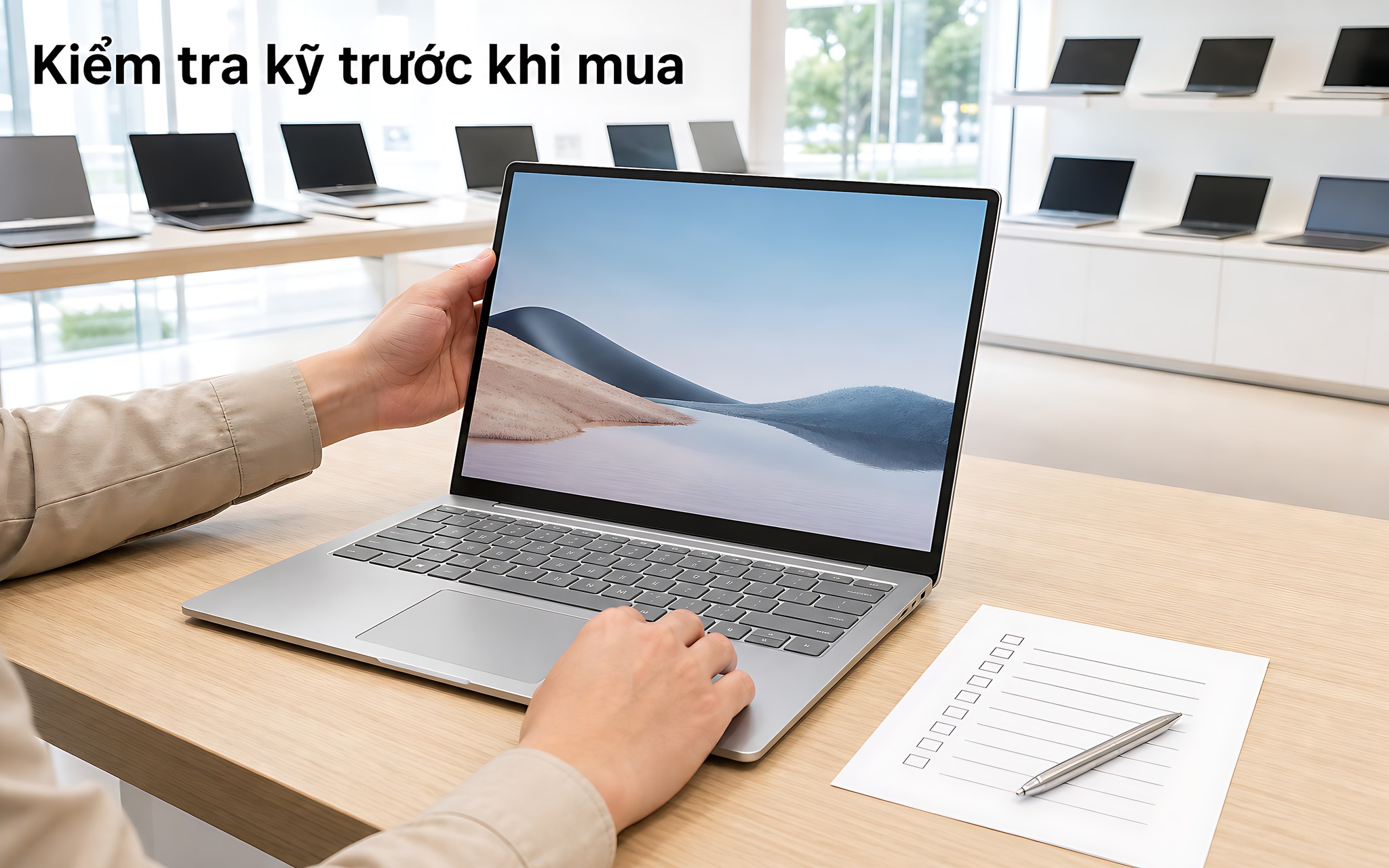 Người Mua Tại Cửa Hàng Laptop Gò Vấp Cần Kiểm Tra Gì