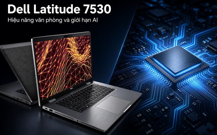 Dell Latitude 7530: Hiệu Năng Cho Công Việc Văn Phòng Và Giới Hạn Năng Lực Ai