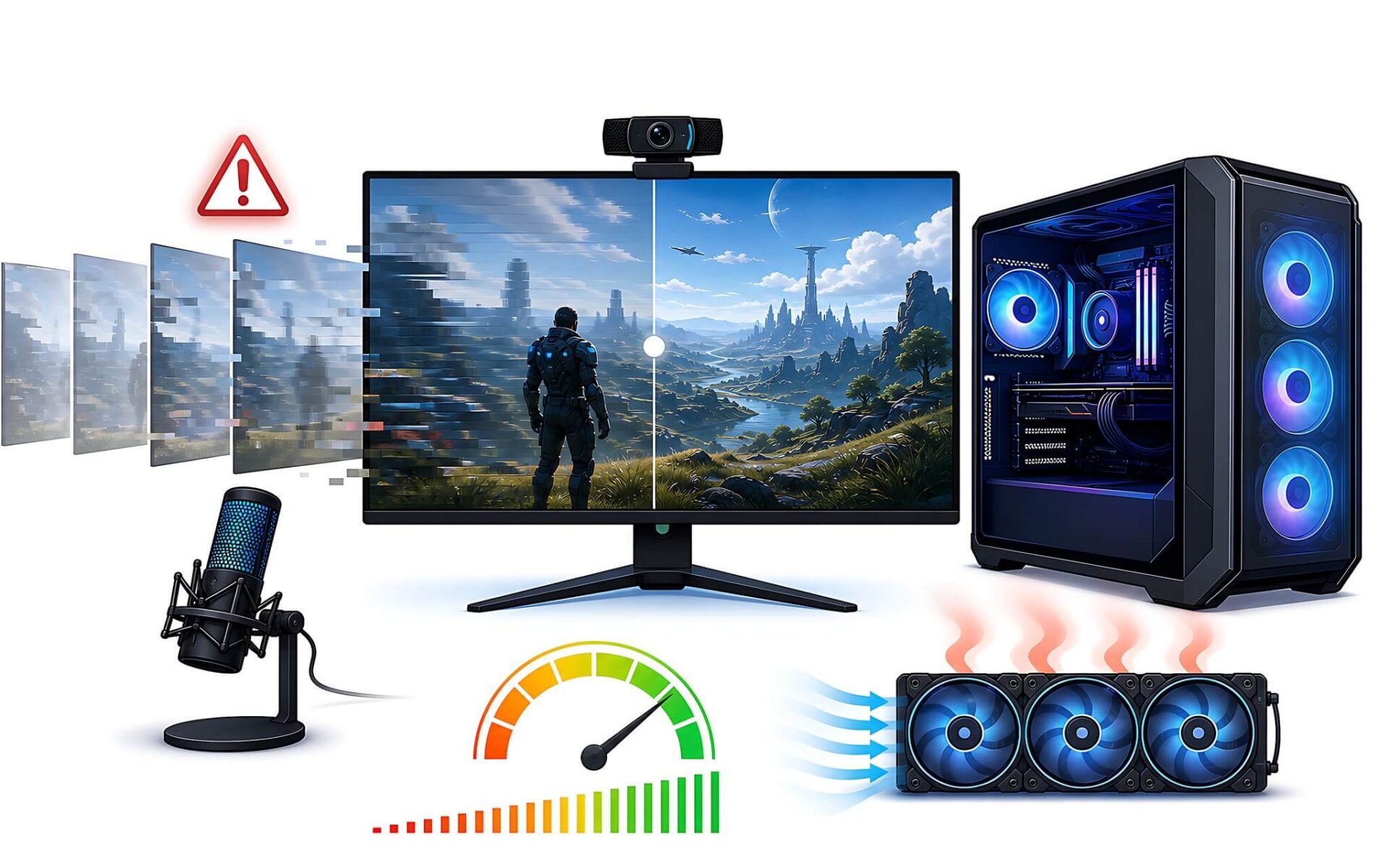 Drop Frame Obs Toi Uu Bitrate Tan Nhiet Livestream Drop Frame Obs: Tối Ưu Bitrate Và Tản Nhiệt Khi Livestream