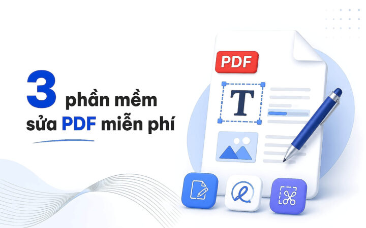 Chỉnh sửa PDF không cần Acrobat: 3 phần mềm miễn phí đáng dùng